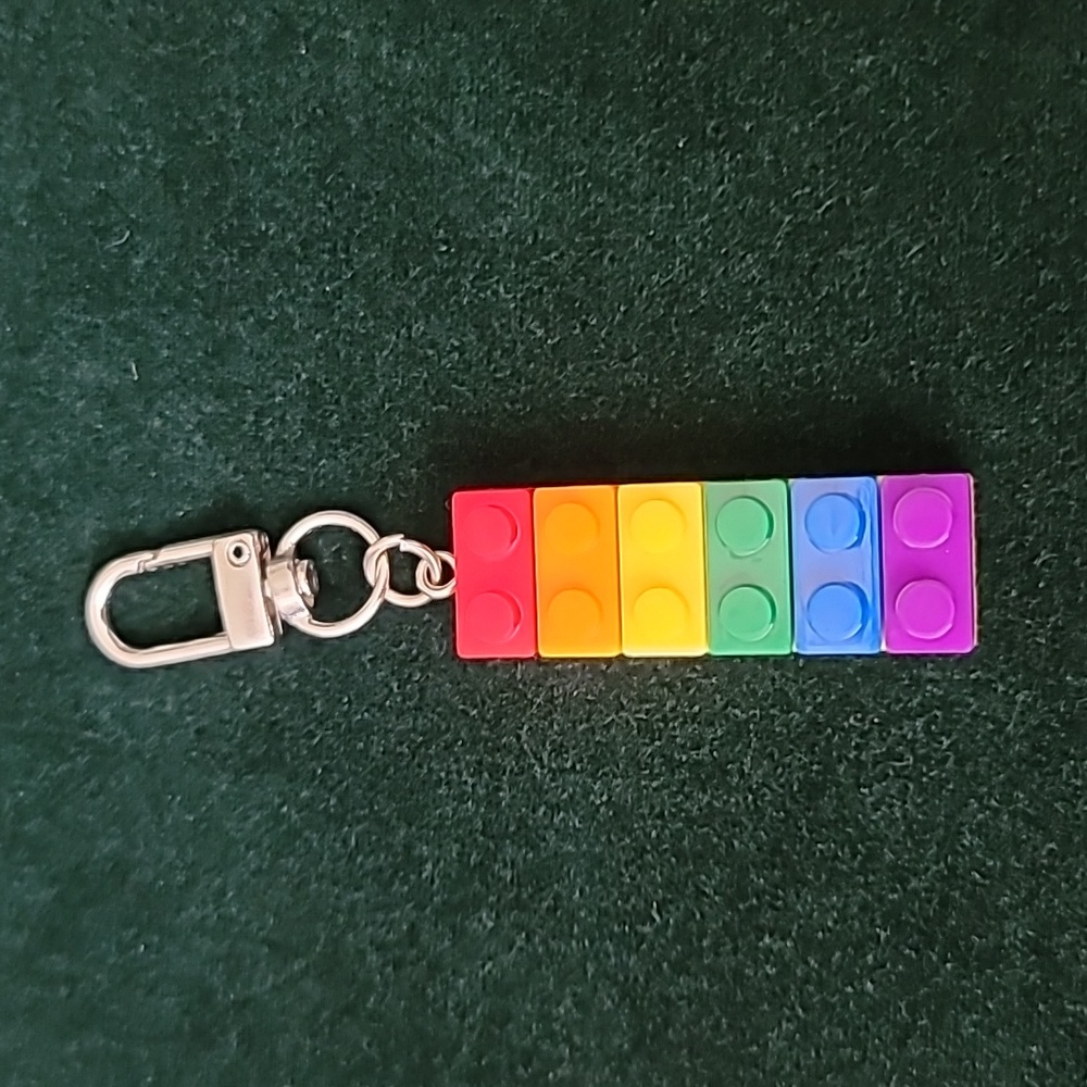 Pride keychain/zipper pull NWT